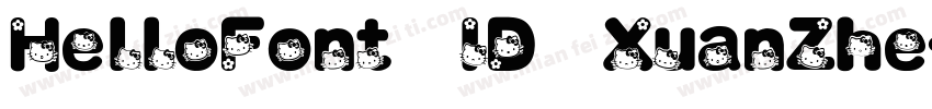 HelloFont ID XuanZhe字体转换
